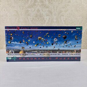 Buffalo Games Balloon Festival Albuquerque New Mexico 750 Piece Jigsaw Puzzle